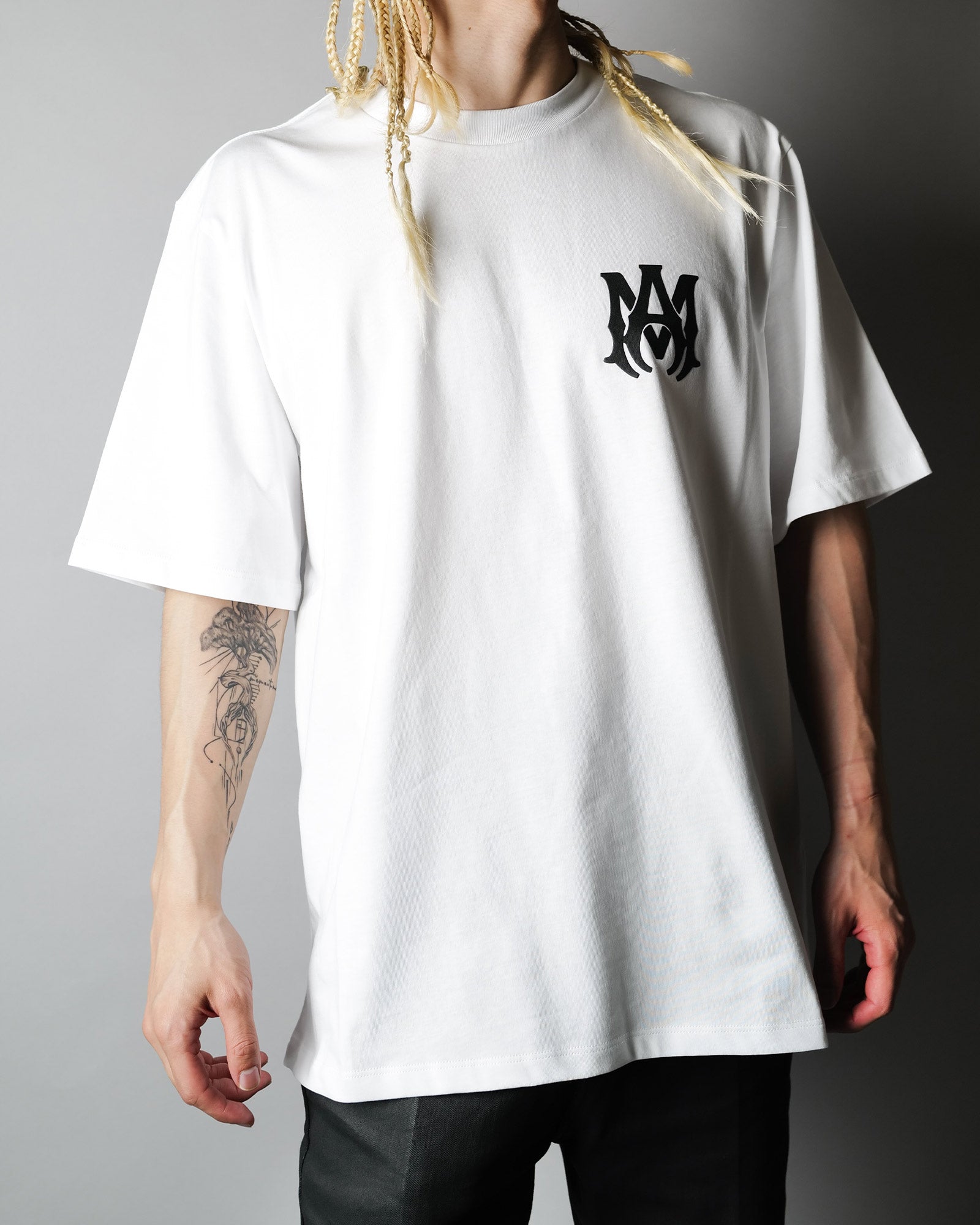 AMIRI・アミリ - Tシャツ・カットソー MA CORE LOGO TEE / WHITE