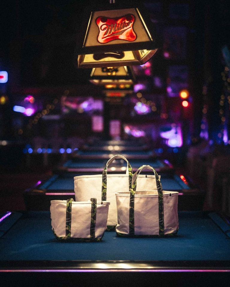 ©SAINT M×××××× × AP_TOTE BAG/S / CAMO