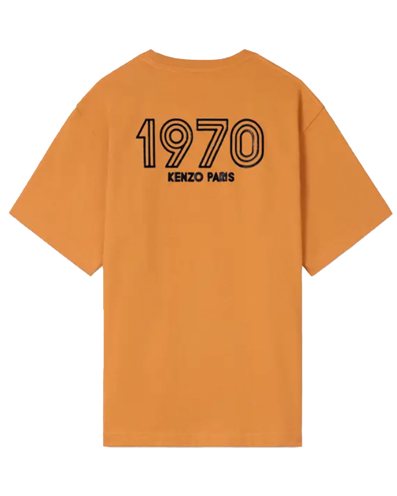 KENZO・Kenzo -  ARCHIVE 1970 OVERSIZE T-SHIRT / MEDIUM ORANGE