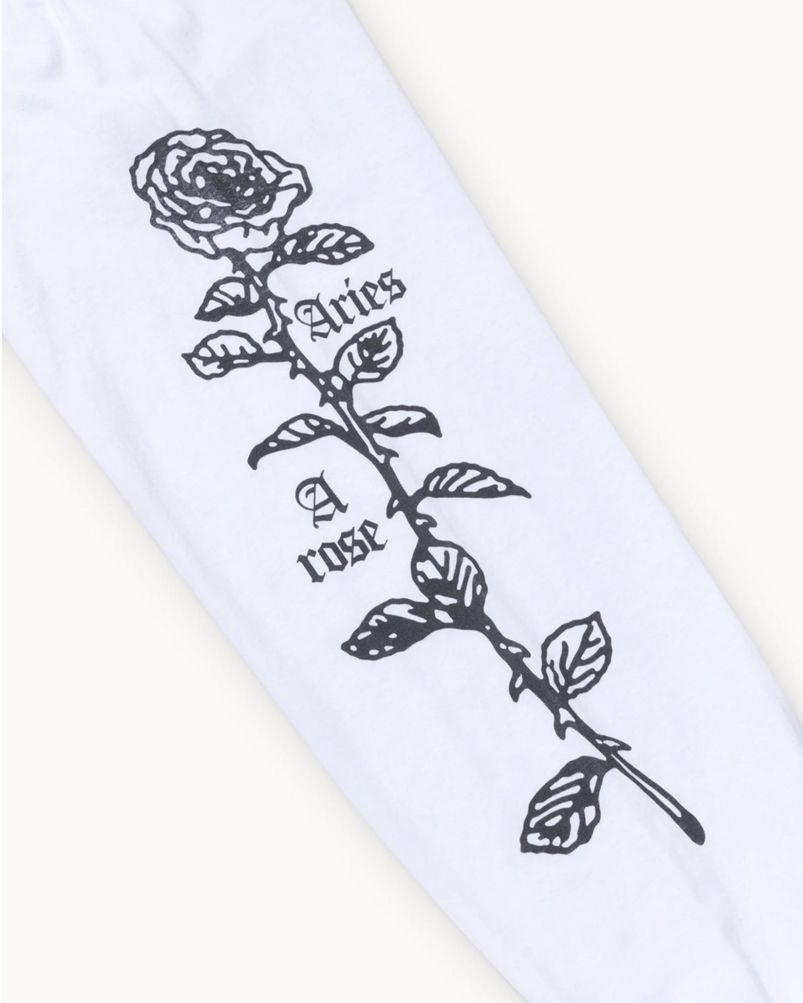 Aries × ARIES AROSE LS TEE / WHITE