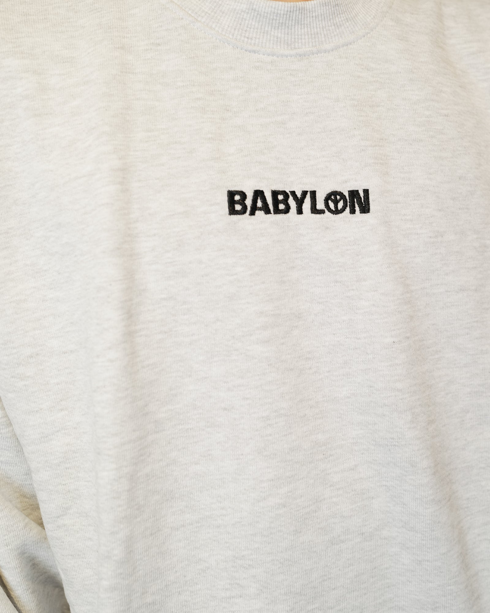 BABYLON LA・Babylon L.A. -  BB CREWNECK SWEAT / GRAY
