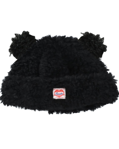 帽子 BASICKS Bear Beanie Black BASICKS(ベーシックス)「BEAR BEANIE / BLACK」 | Detail