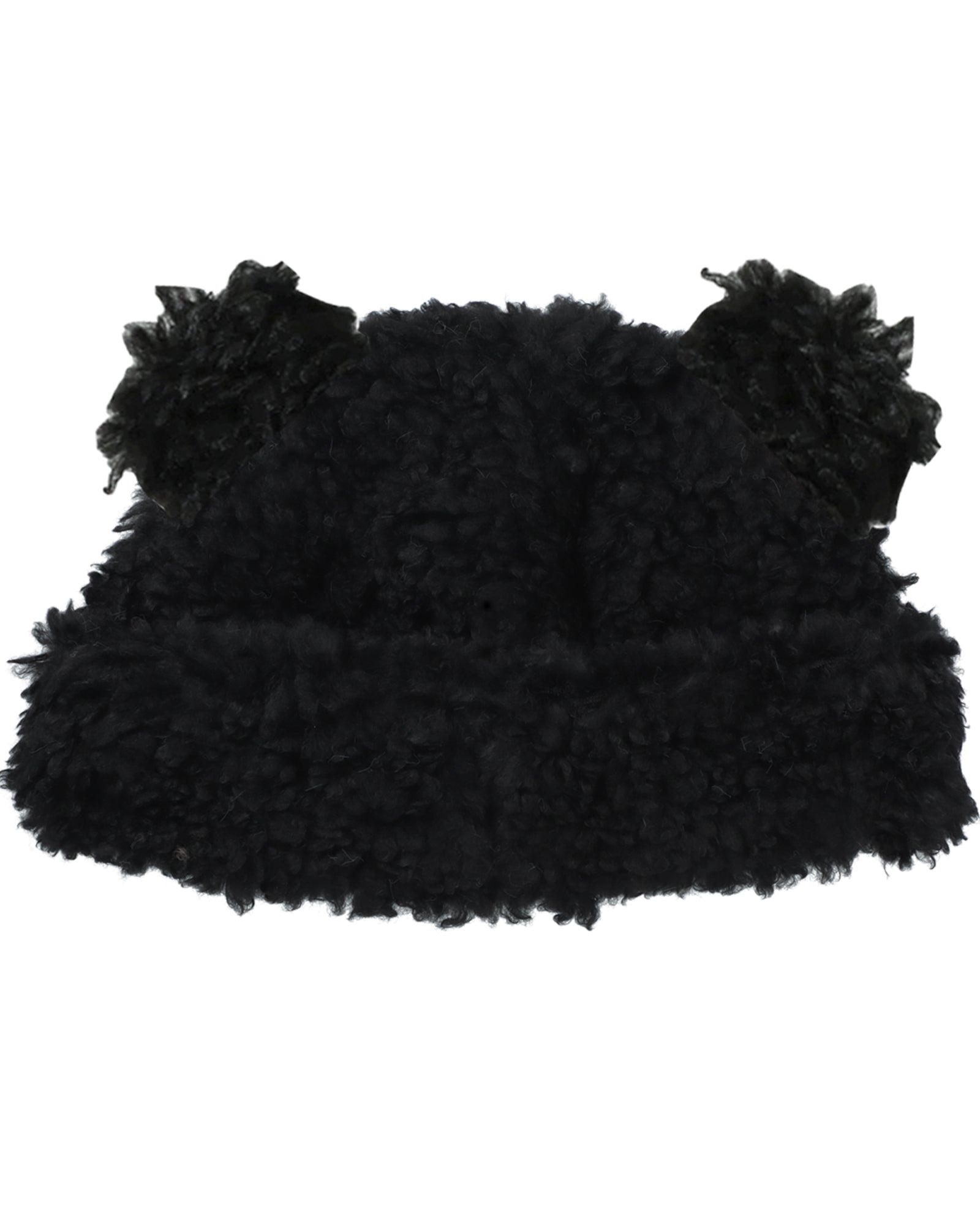 BASICKS・ベイシックス - ニットキャップ・ビーニー BEAR BEANIE / BLACK
