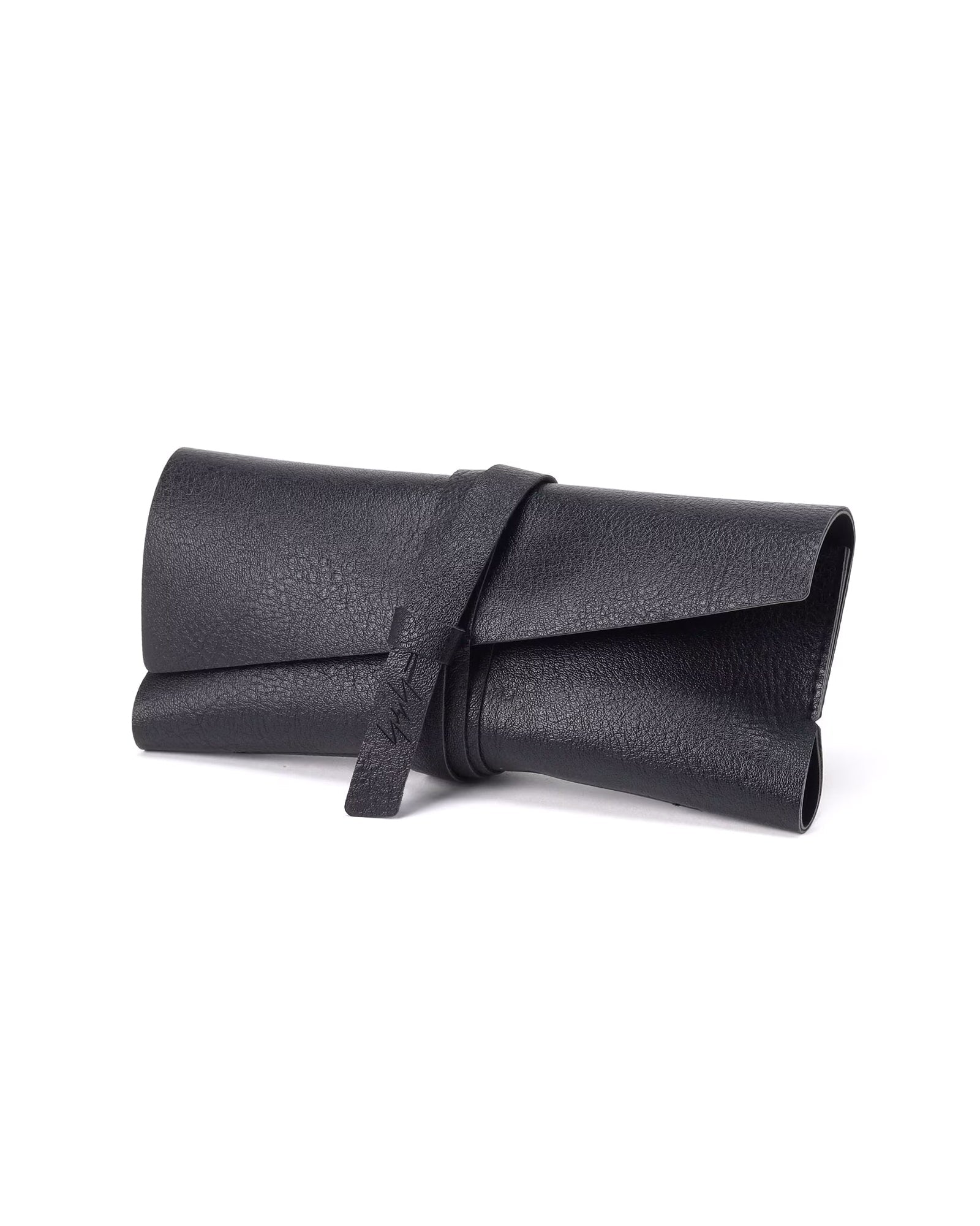 Yohji Yamamoto × BLACK ACETATE CURVE SUNGLASSES / GREY