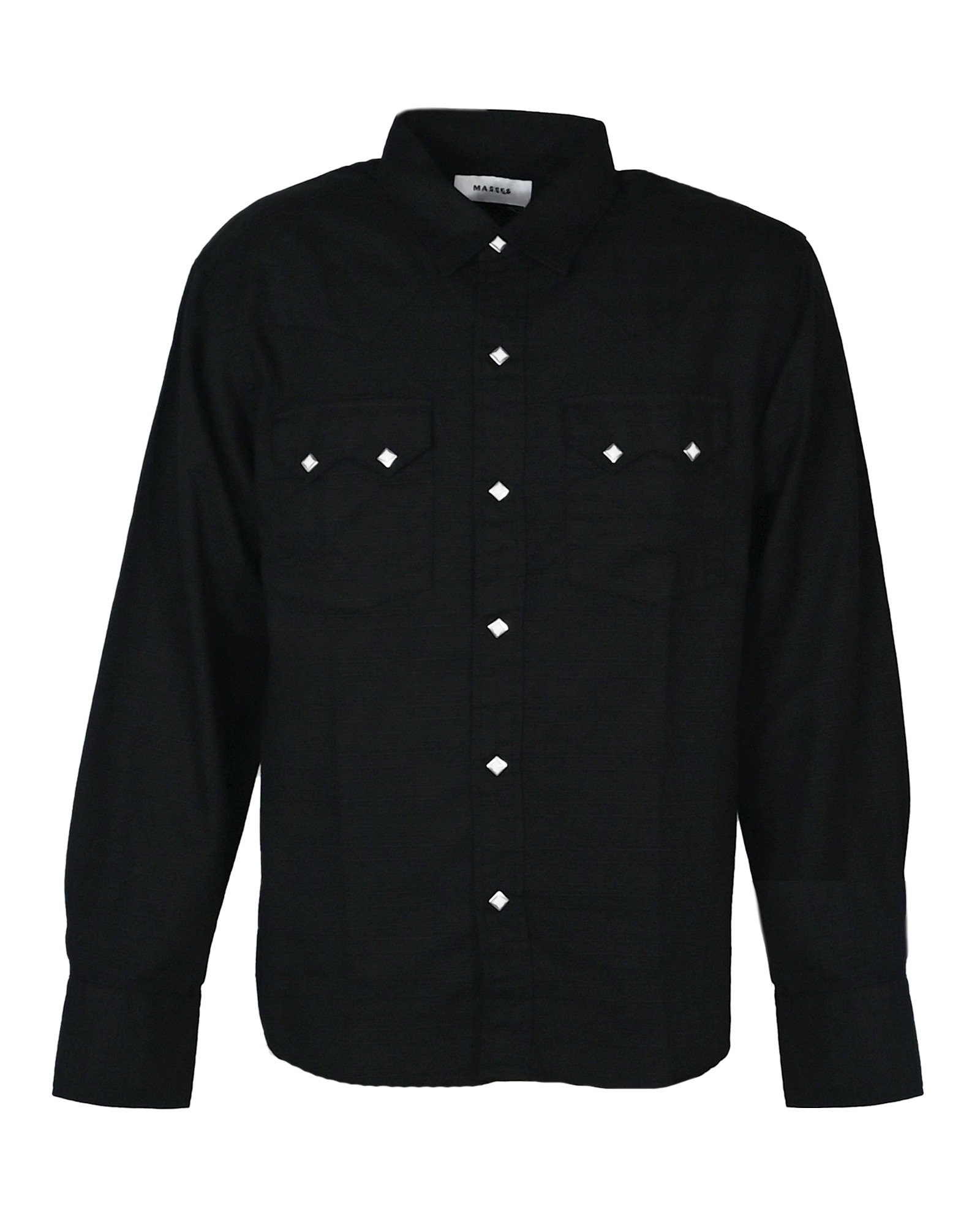 MASSES・Mathis -  WESTERN SHIRT NP / BLACK
