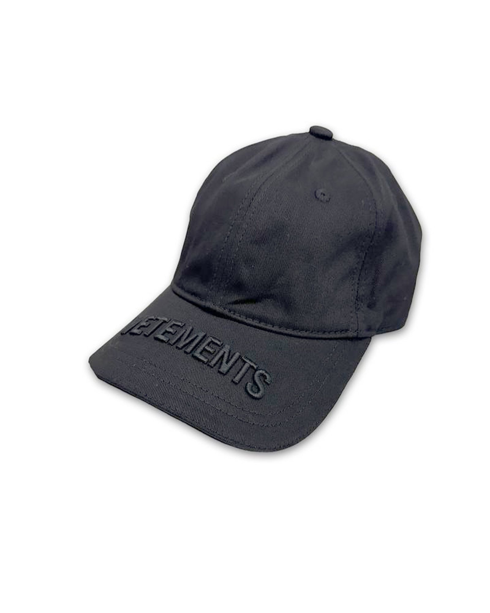 VETEMENTS × BLACKOUT LOGO CAP / BLACK