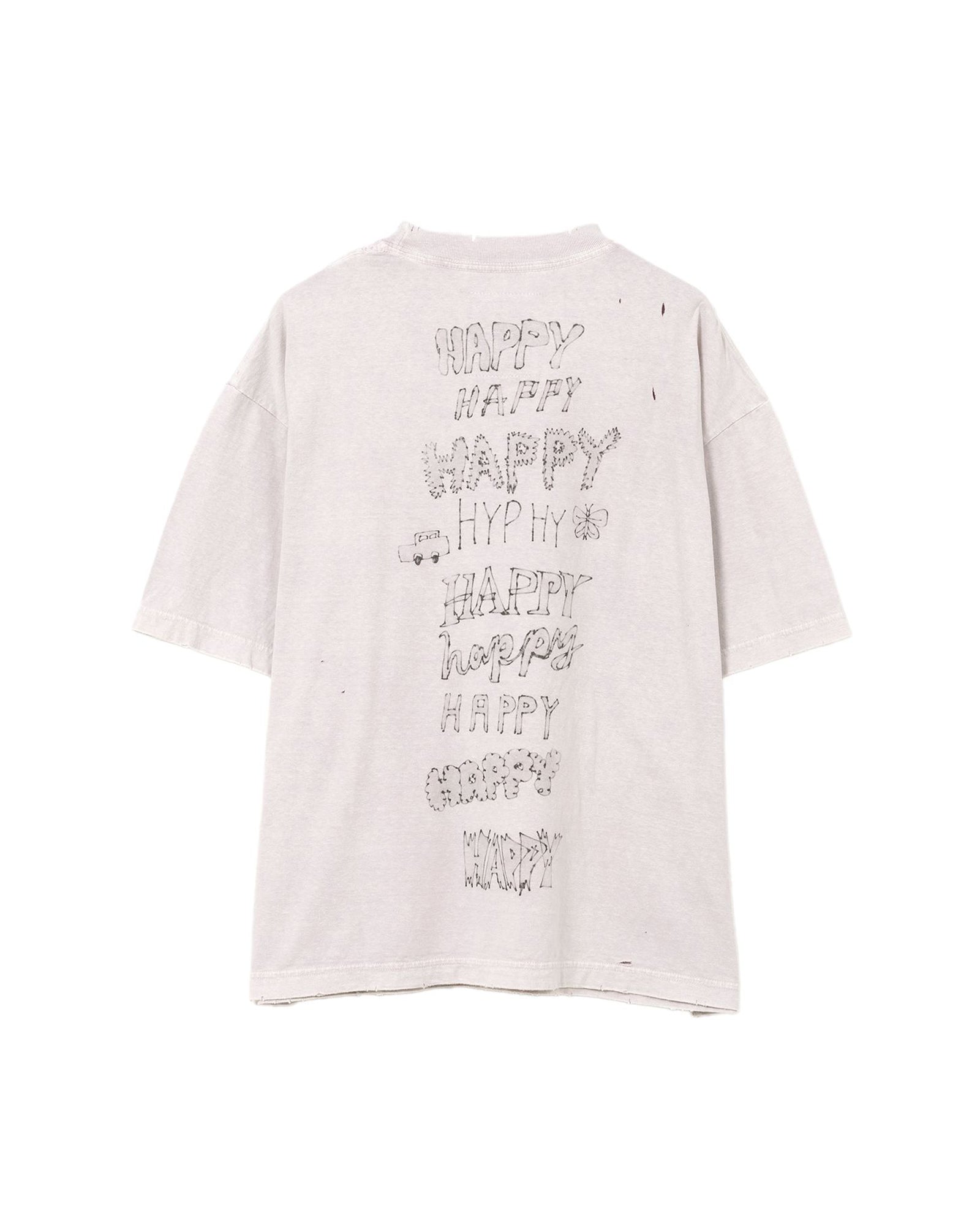 MIHARA YASUHIRO・ミハラヤスヒロ - Tシャツ・カットソー BLEACHED TEE / PINK