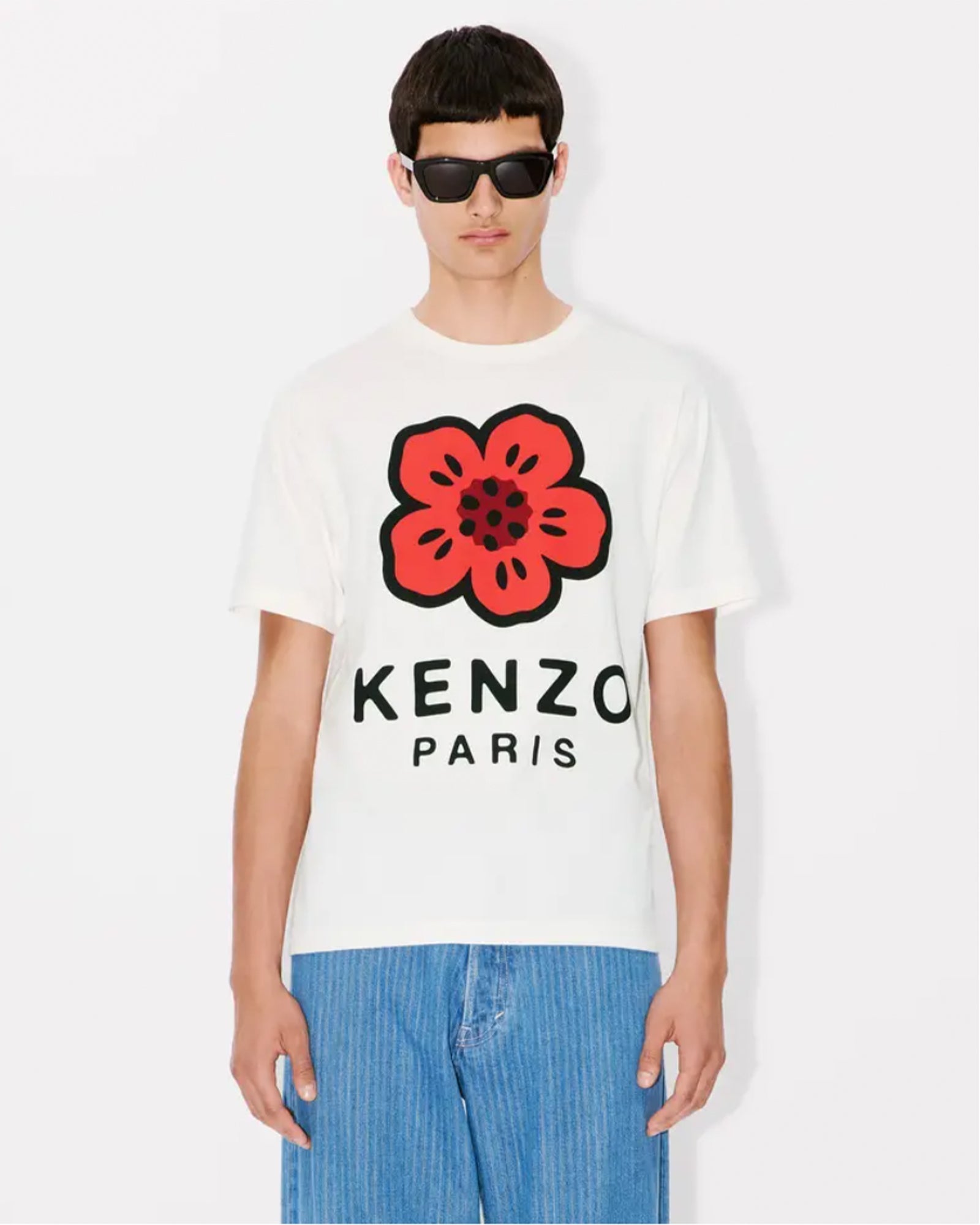 KENZO・Kenzo -  BOKE FLOWER CLASSIC T-SHIRT / OFF WHITE