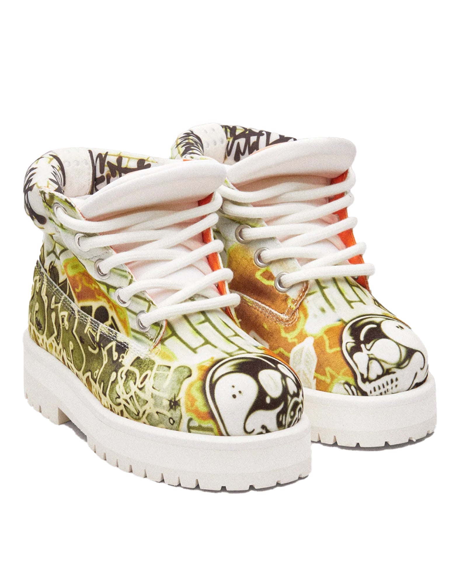 PDF・プロジェクト・ドメニコ・フォルミケッティ - ブーツ STRADA LOW GRAFFITI / YELLOW