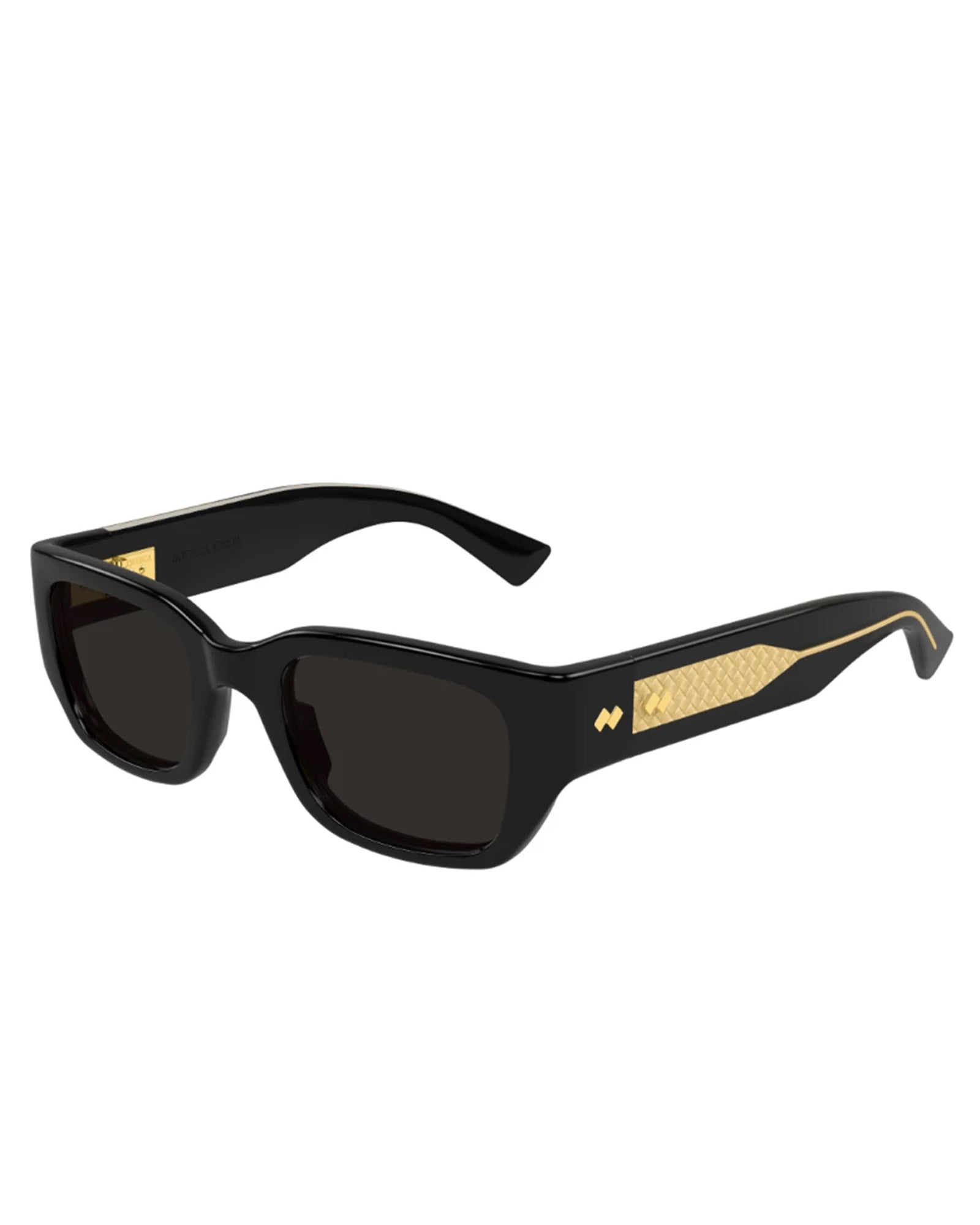 BOTTEGA VENETE -EYEWEAR-・ボッテガ ヴェネタ -  SQUARE SUNGLASSES / BLACK