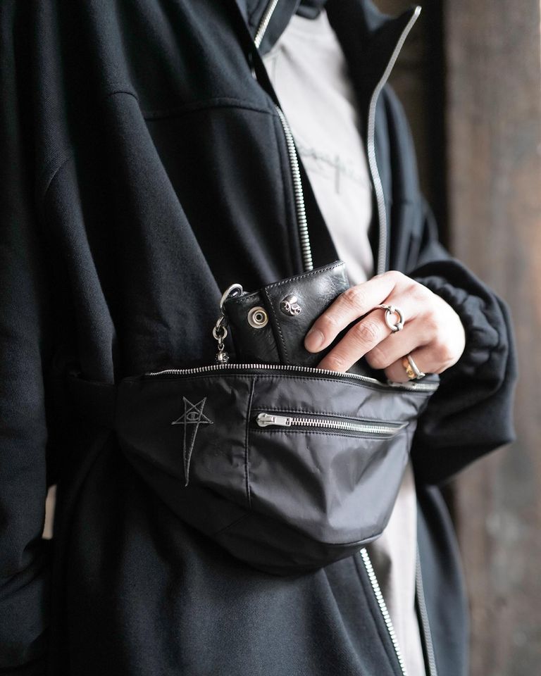 RICK OWENS × BUMBAG / BLACK