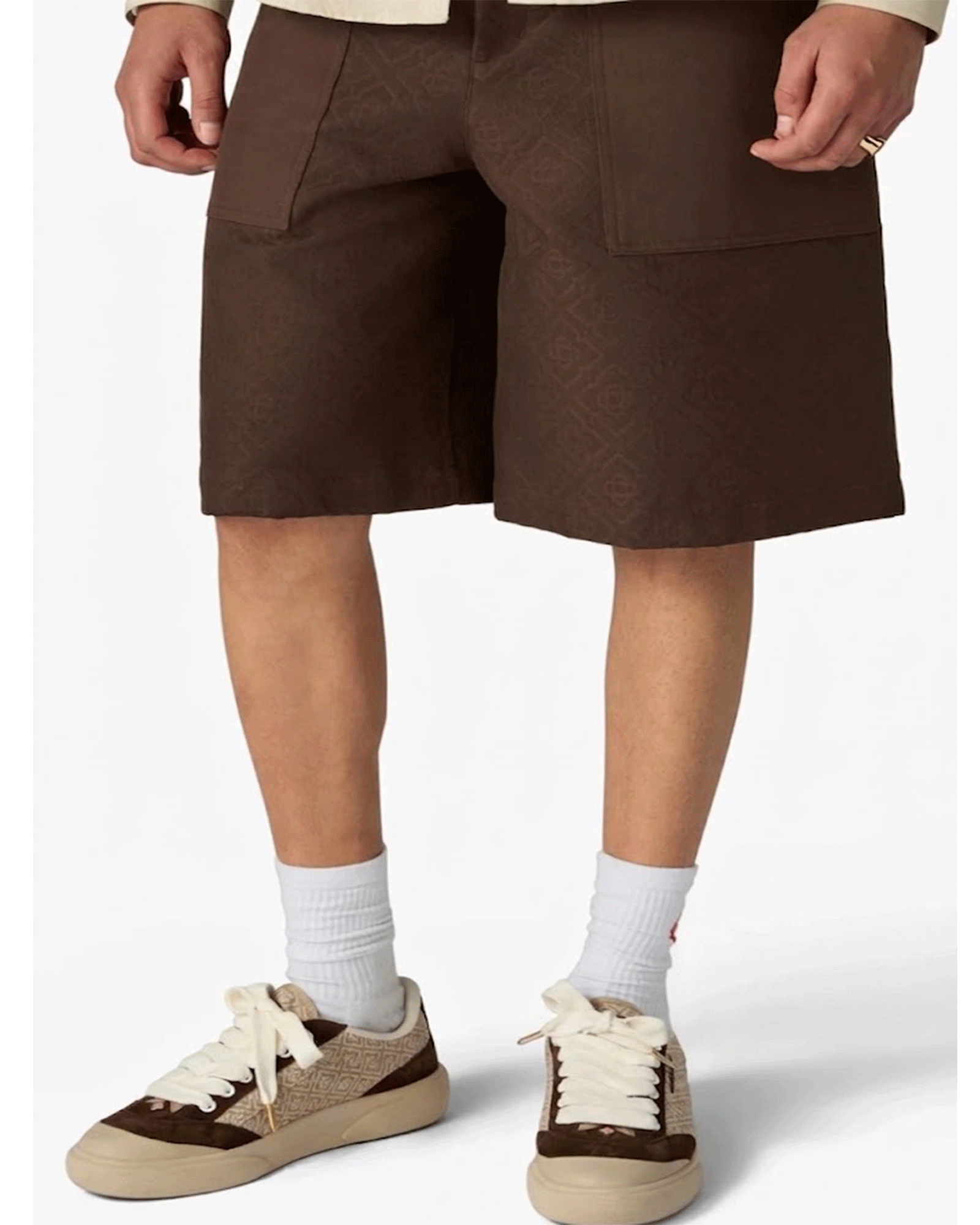 CASABLANCA・カサブランカ - ローカットスニーカー MENS DEL MAR SNEAKER
/ BROWM/BEIGE
