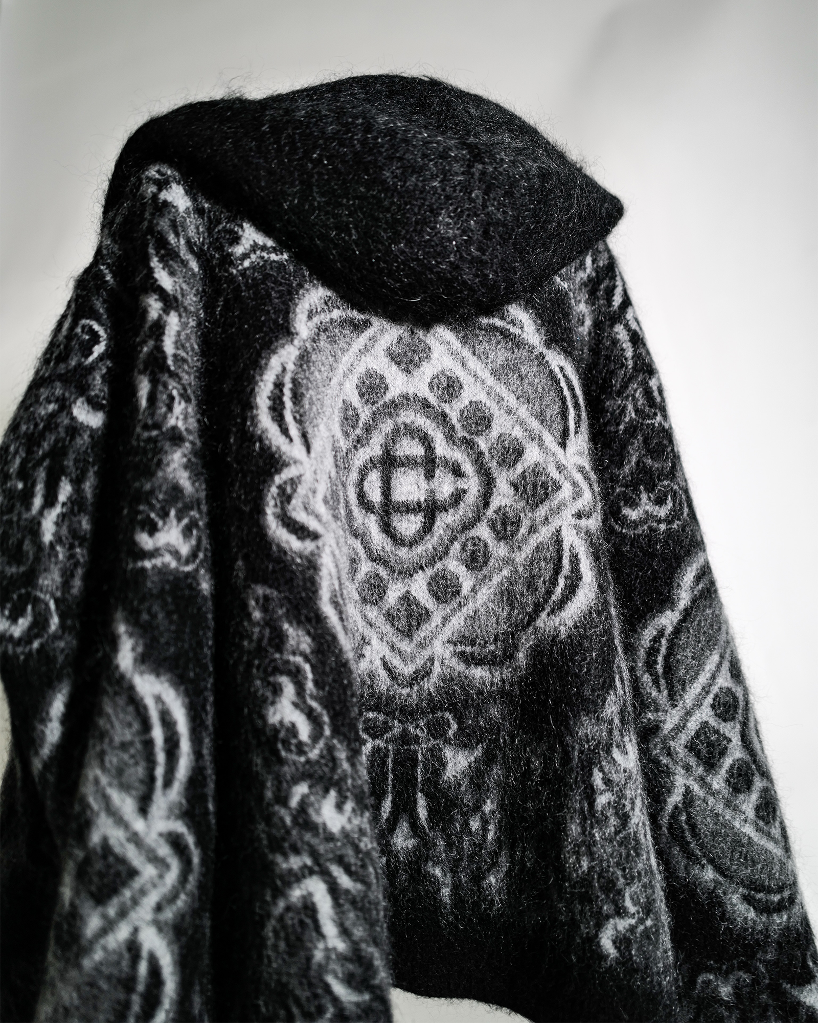 CASABLANCA・casablanca -  EGYPTIAN RUG MOHAIR HOODIE
/ RUG
