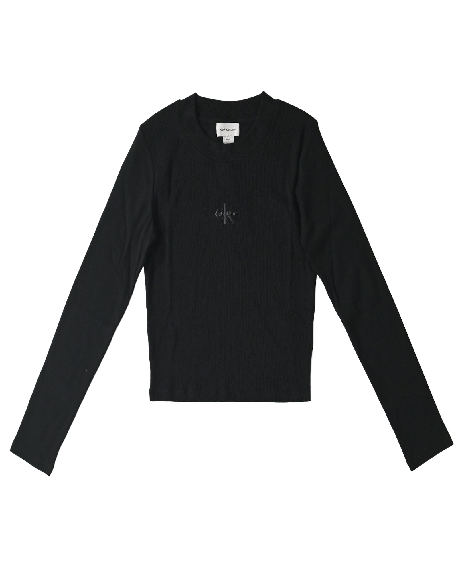 A-LS MONOGRAM BABY TEE / BLACK