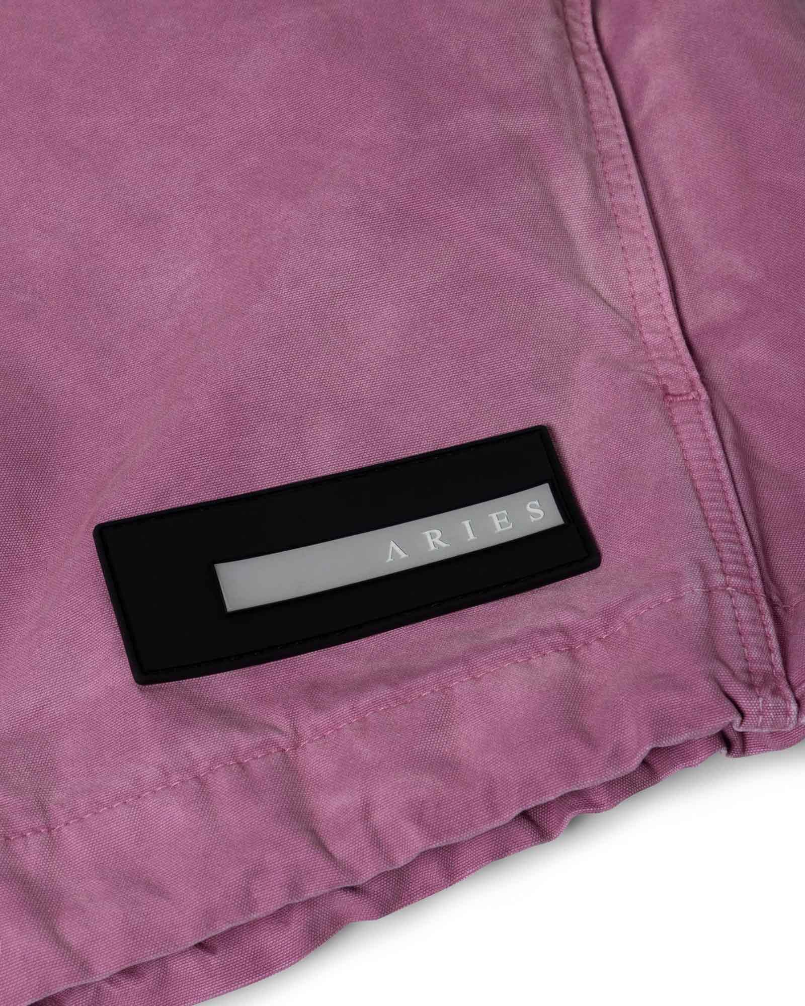 Aries × CANVAS PARACHUTE JACKET / PINK