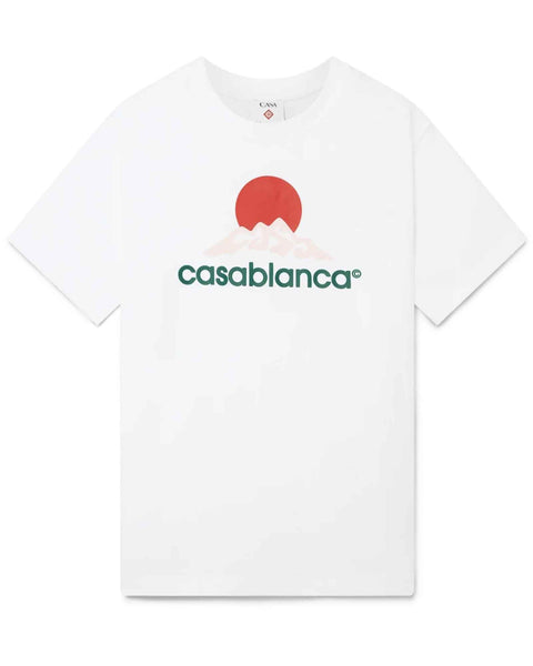 CASABLANCA (カサブランカ) AW25 Tシャツ CASABLANCA MONTAGNE PRINTED
