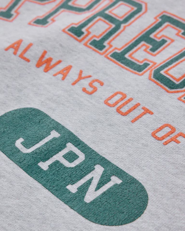 ALWAYS OUT OF STOCK・オールウェイズ アウト オブ ストック - パーカー・フーディ COLLEGE LOGO PULLOVER / GRAY