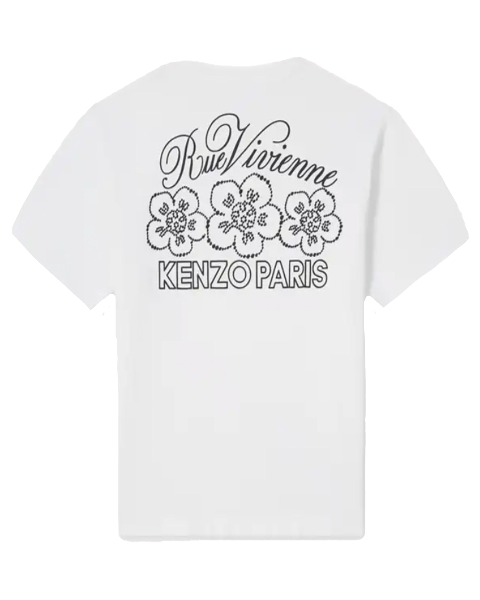 KENZO・Kenzo -  CONSTELLATION EMB OVERSIZE TEE / OFF WHITE