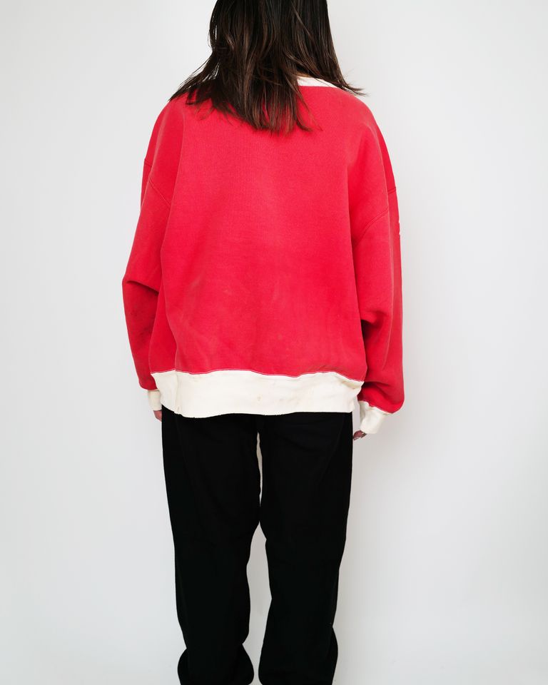 ©SAINT M××××××・セントマイケル - スウェット CREW SWT/SOFT LOVE / RED