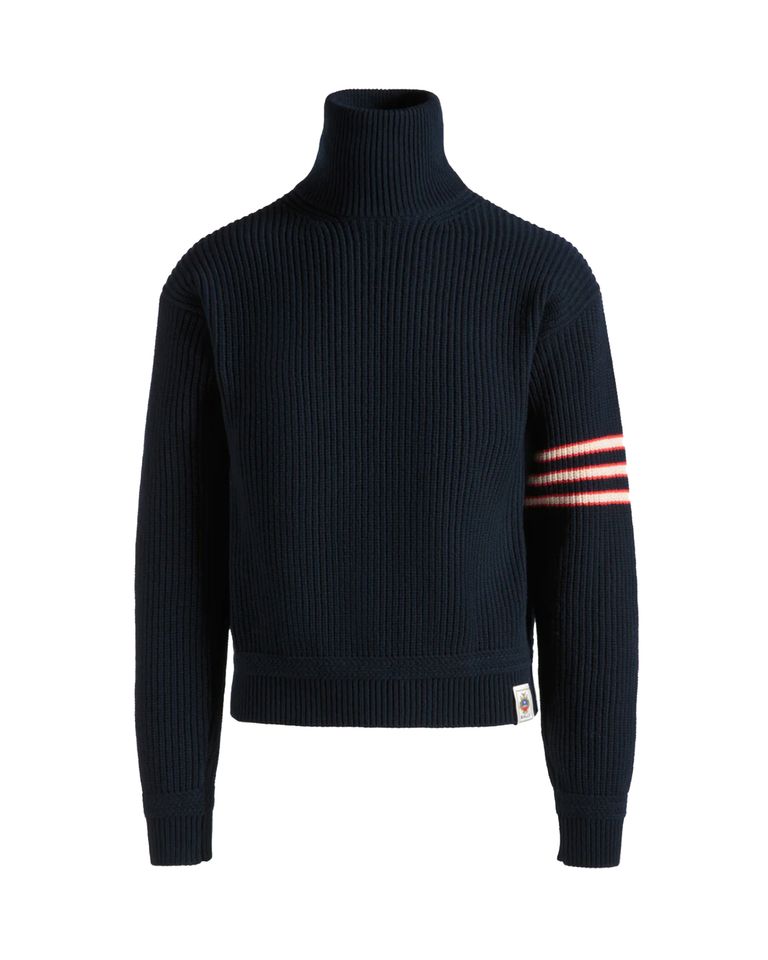 CREWNECK SWEATER / NAVY