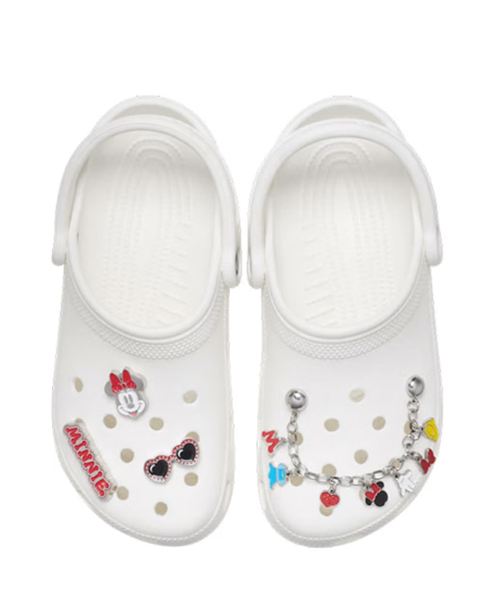 Crocs・crocs -  CROCS JIBBITZ / MINNIE ELEVATED 5PCK