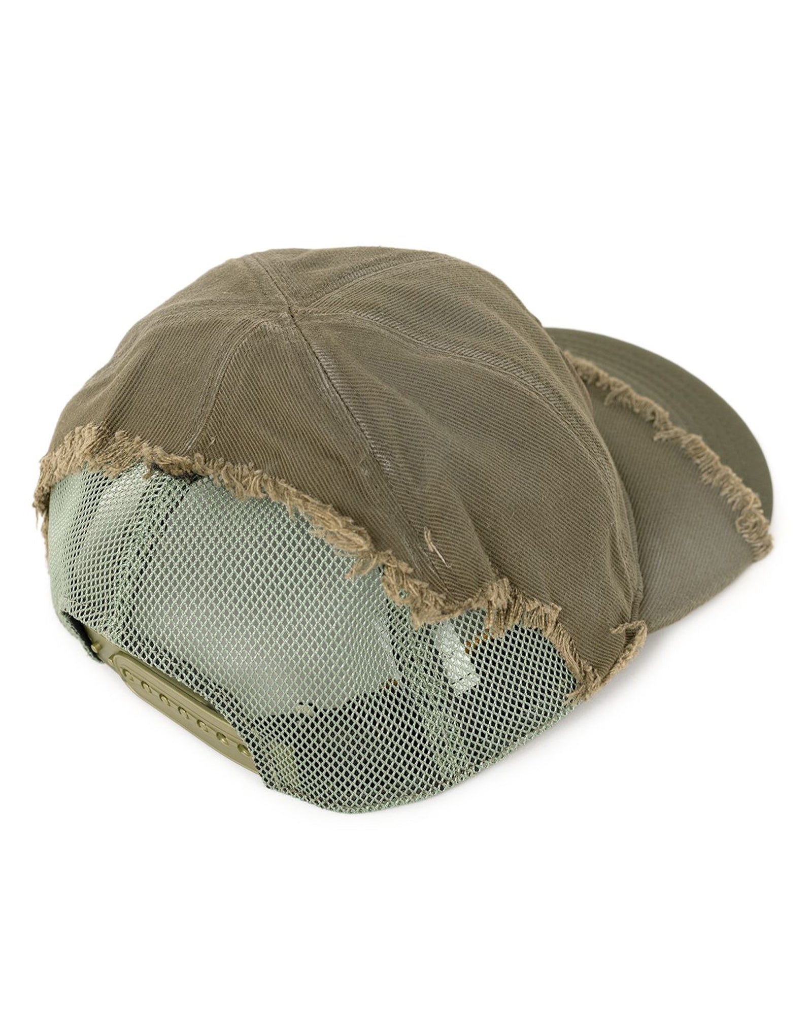 MIHARA YASUHIRO・ミハラヤスヒロ - キャップ CRUSHED DETAIL CAP/ KHAKI