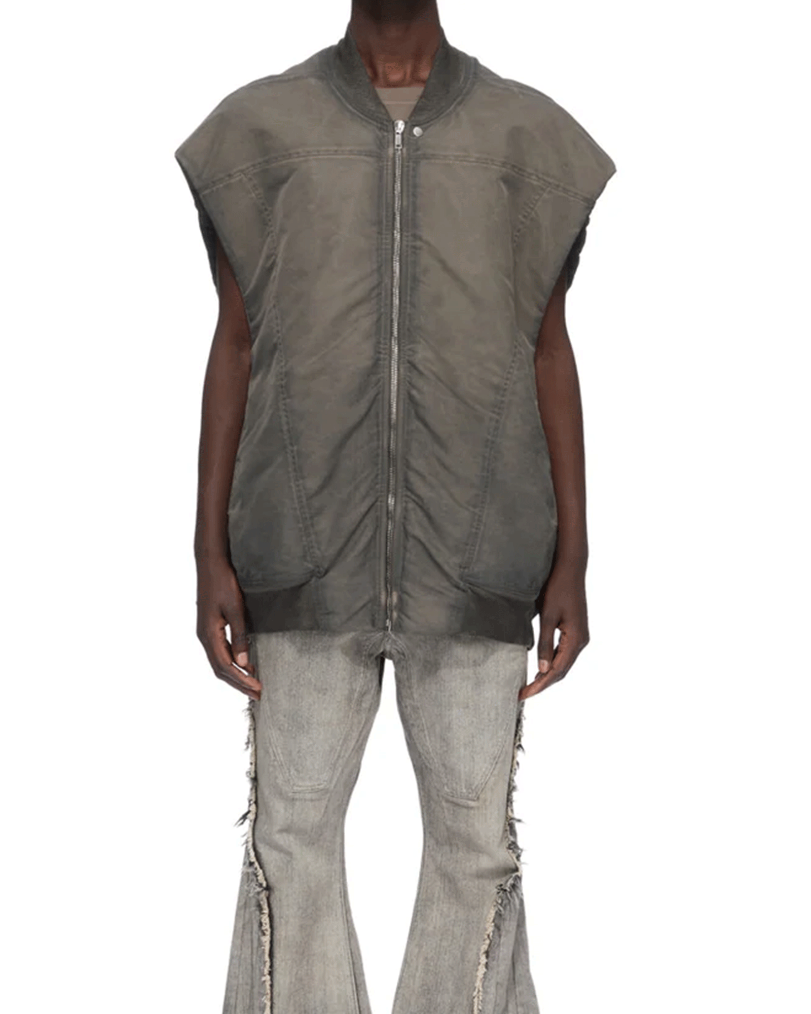 RICK OWENS DRKSHDW・rick owens dark shadow -  JUMBO SL FLIGHT
VEST / DARK DUST