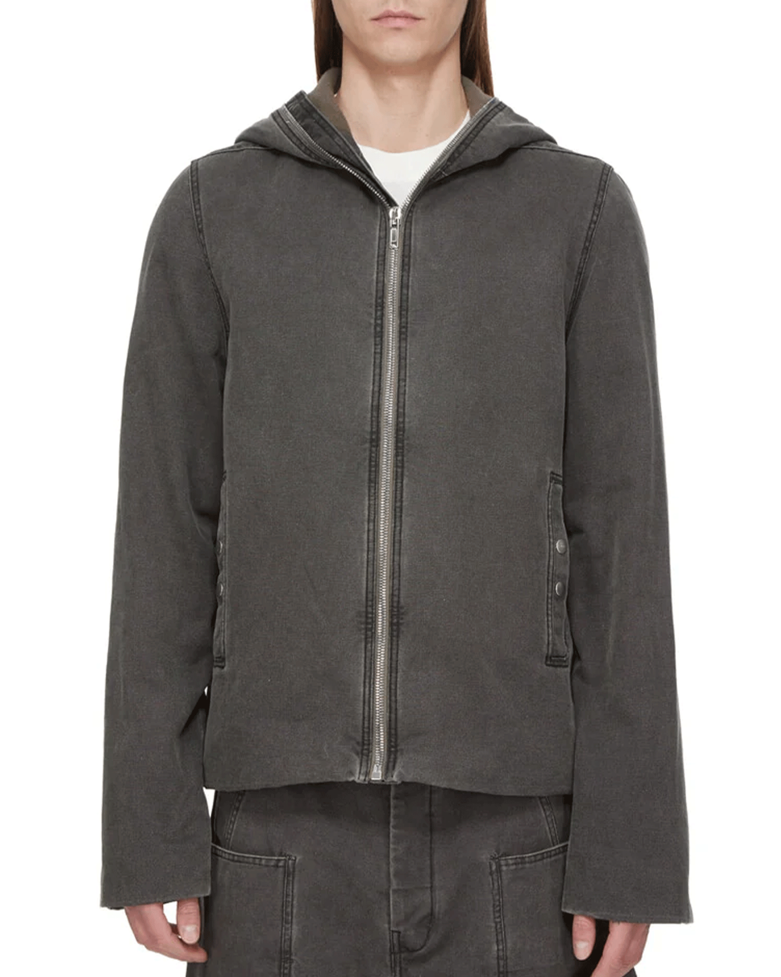 RICK OWENS DRKSHDW・リックオウエンス ダークシャドウ - ジャケット GIMP ZIPFRONT JKT / GRAVEL
