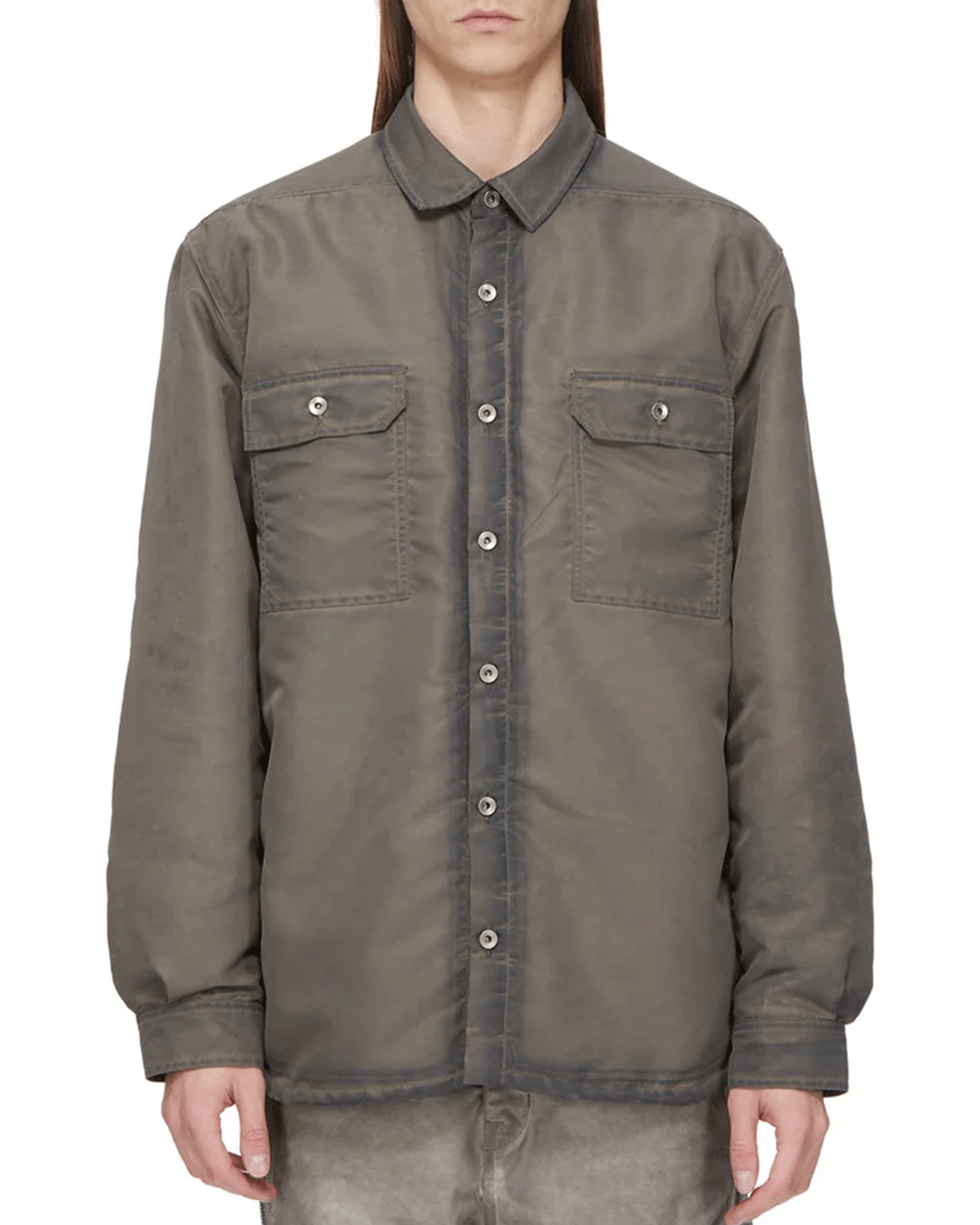 RICK OWENS DRKSHDW・rick owens dark shadow -  JUMBO OUTERSHIRT / DARK DUST