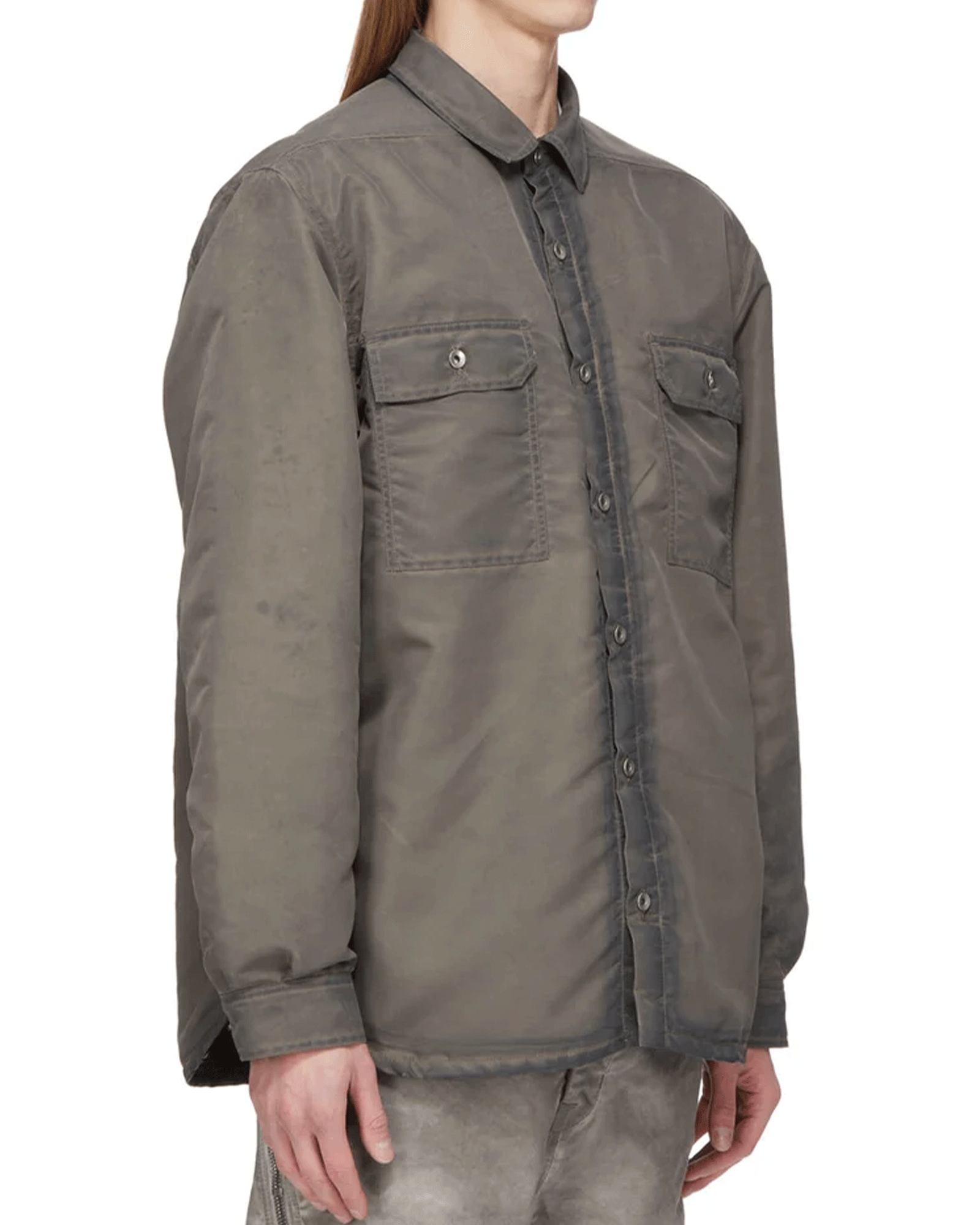 RICK OWENS DRKSHDW・rick owens dark shadow -  JUMBO OUTERSHIRT / DARK DUST