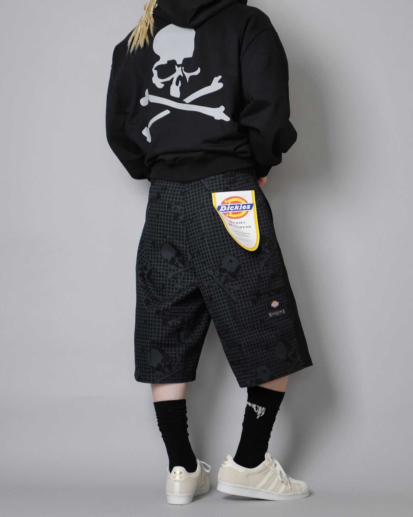mastermind・マスターマインド - ハーフ・ショートパンツ DUCK SHORTS / BLACK