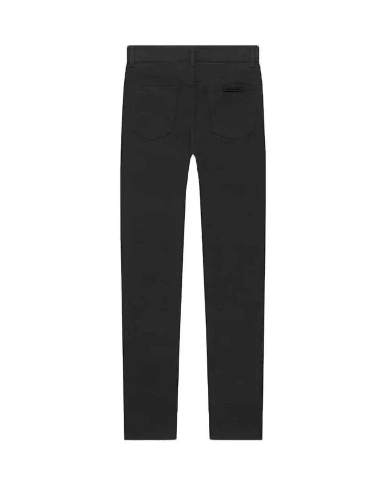 ESSENTIALS × DENIM PANT / JET BLACK