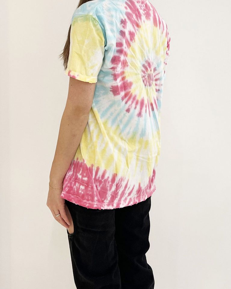 GALLERY DEPT. × DEPT. PINK MARINA TIE DYE TEE / TIE DYE