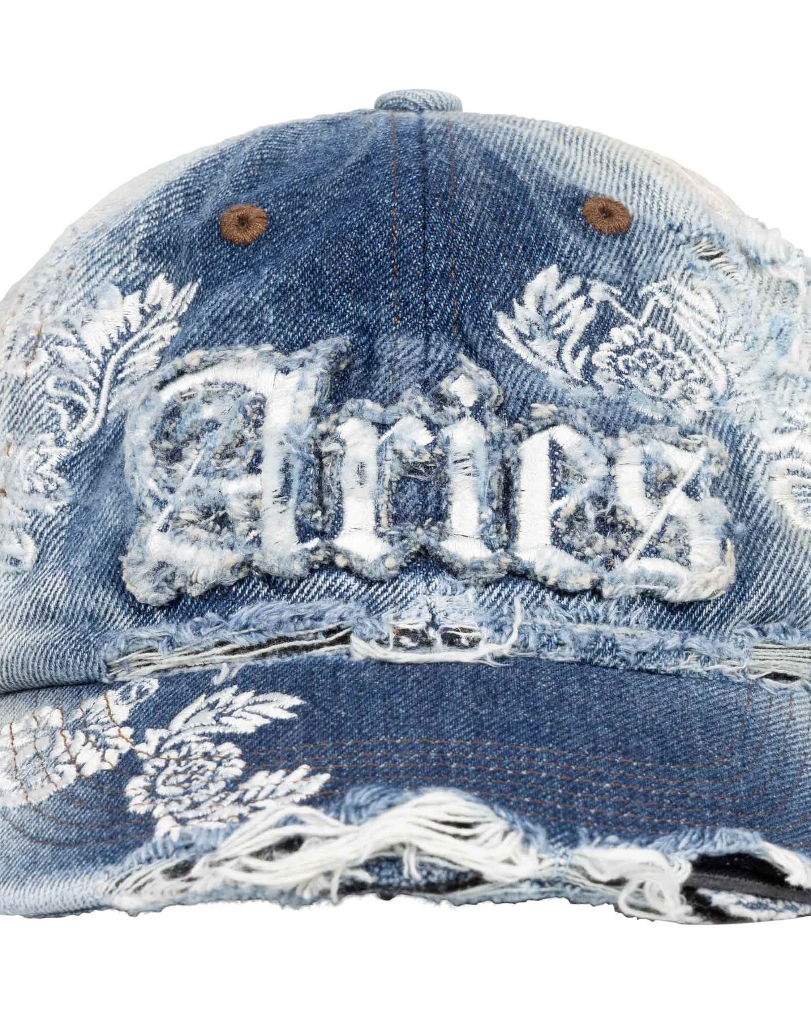 Aries × DESTROYED LACE CAP / BLUE