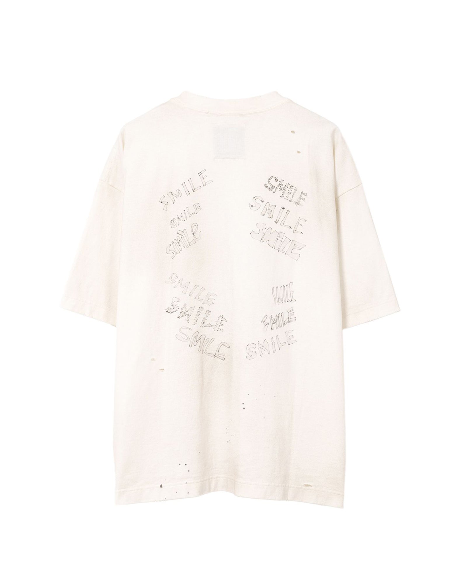 MIHARA YASUHIRO・ミハラヤスヒロ - Tシャツ・カットソー DISTRESSED TEE / WHITE