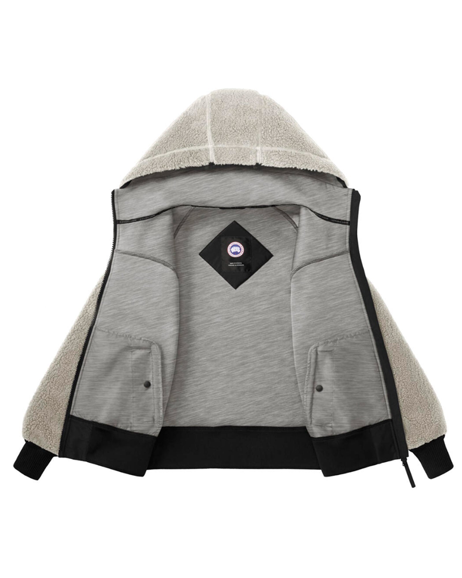 CANADA GOOSE・カナダグース - アウター・ジャケット SIMCOE OVERSIZED HOODY KIND HIGH PILE FLEECE / LIGHT TAN