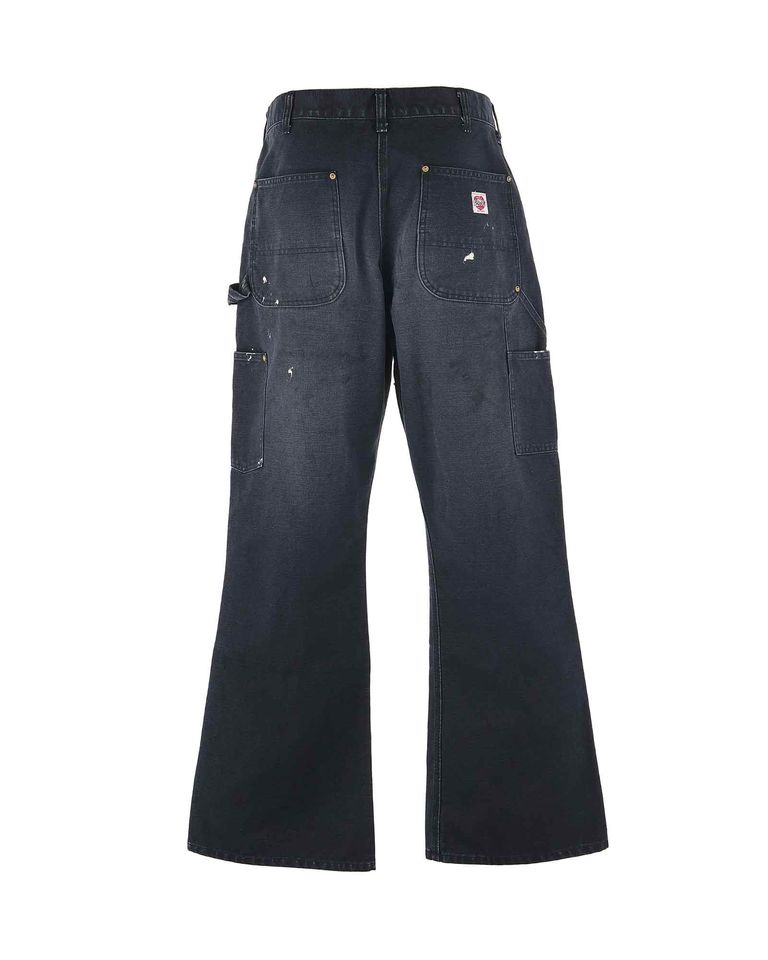 ©SAINT M×××××× × DOUBLE KNEE PANTS / BLACK