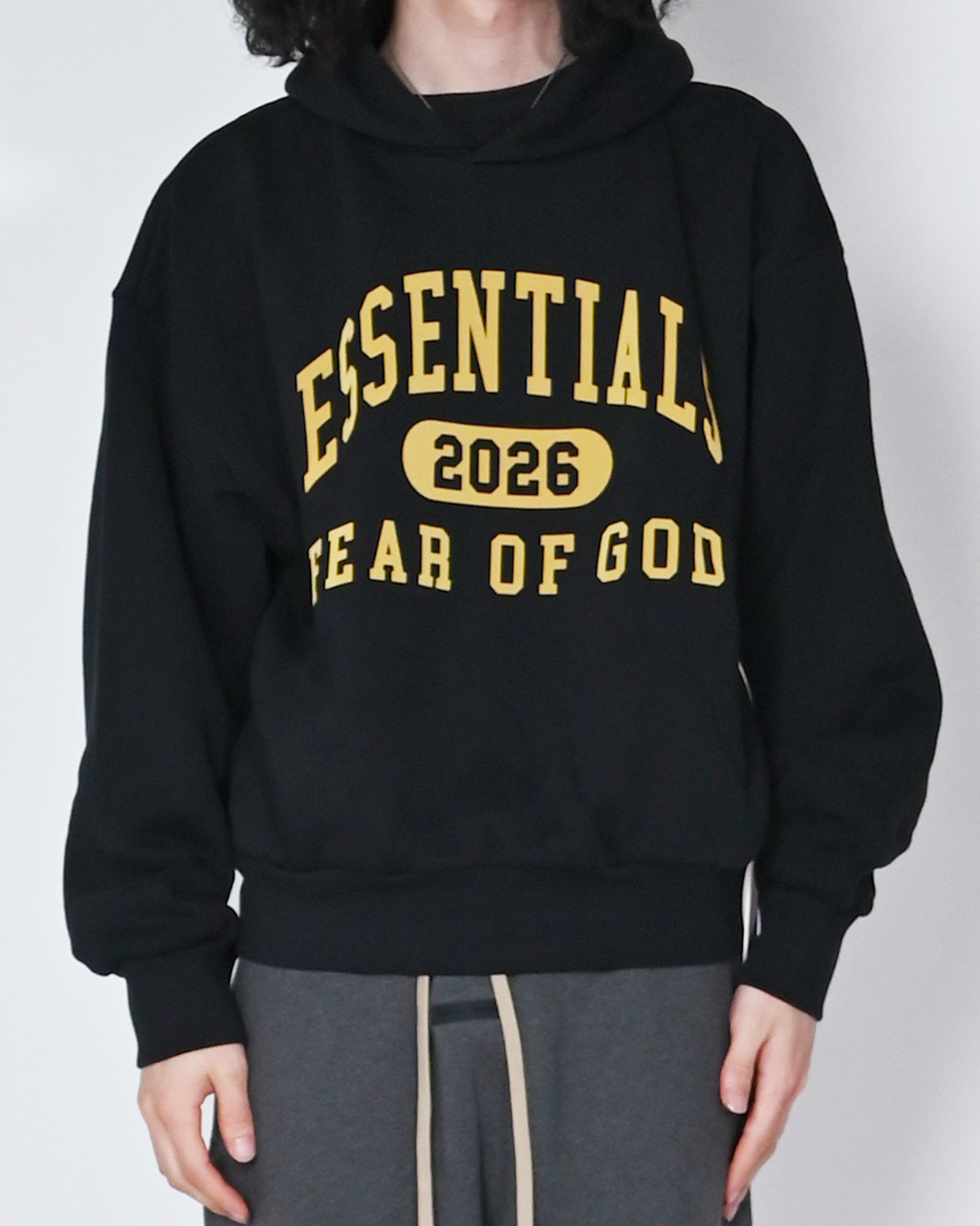ESSENTIALS・エッセンシャルズ - パーカー・フーディ CLASSIC HOODIE / BLACK