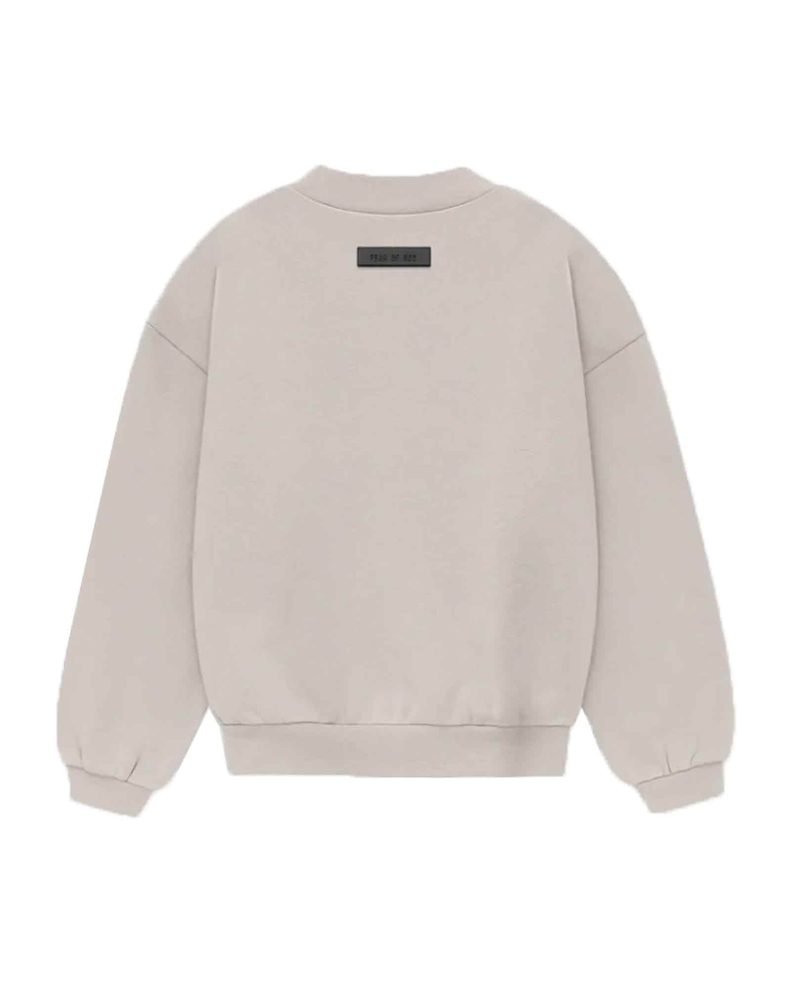 ESSENTIALS × ESSENTIALS CREWNECK / SILVER CLOUD / (Kids)