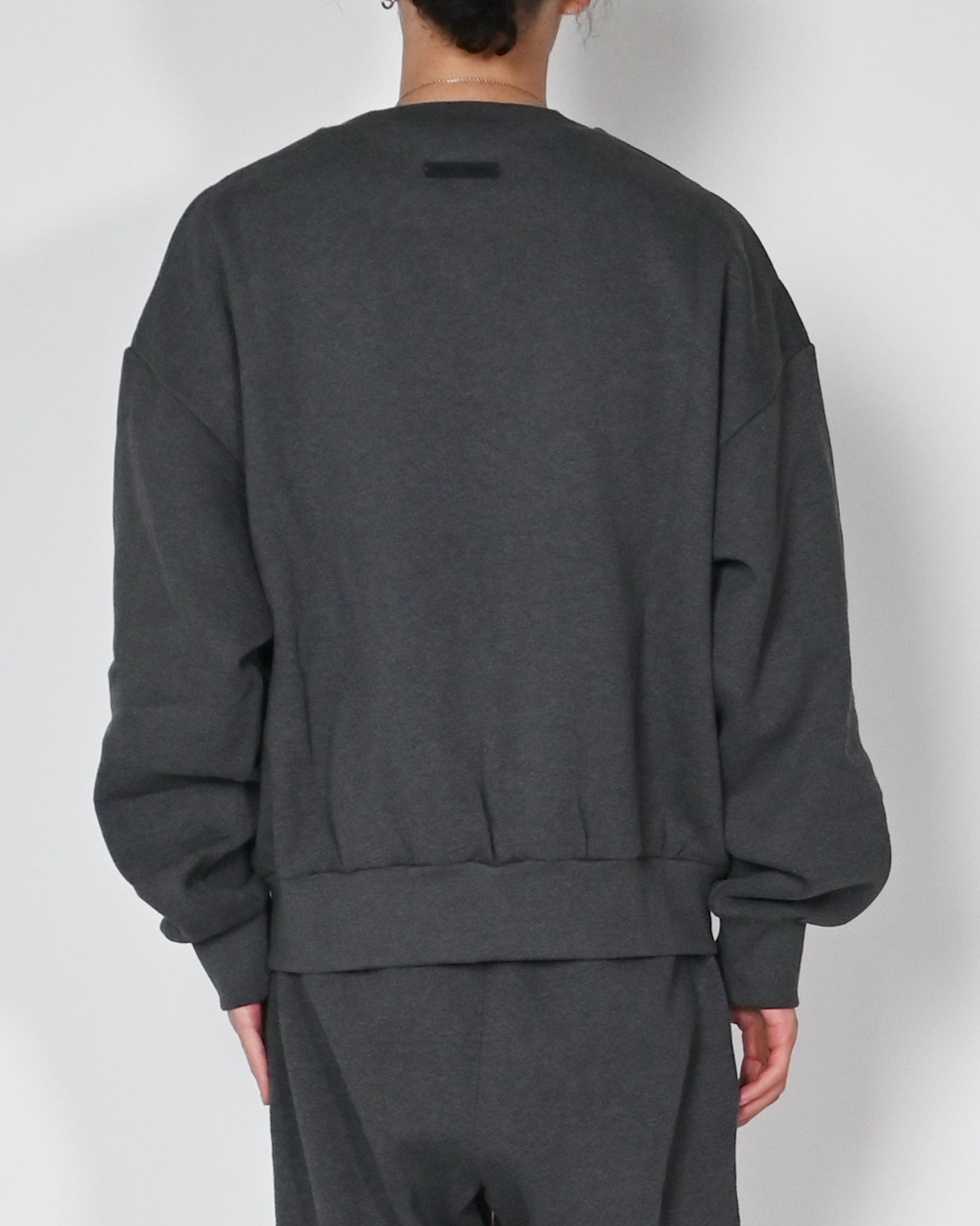 ESSENTIALS・essentials -  CLASSIC CREWNECK SWEATSHIRT / CHARCOAL HEATHER