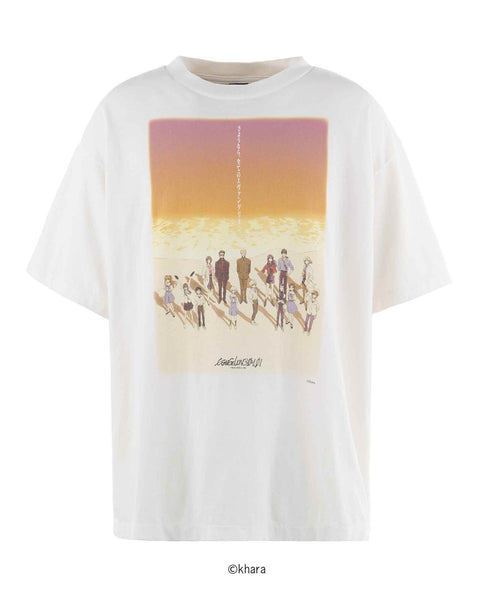 SAINT M×××××× (セントマイケル) SS25 EV_SS TEE/ORANGE / WHITE