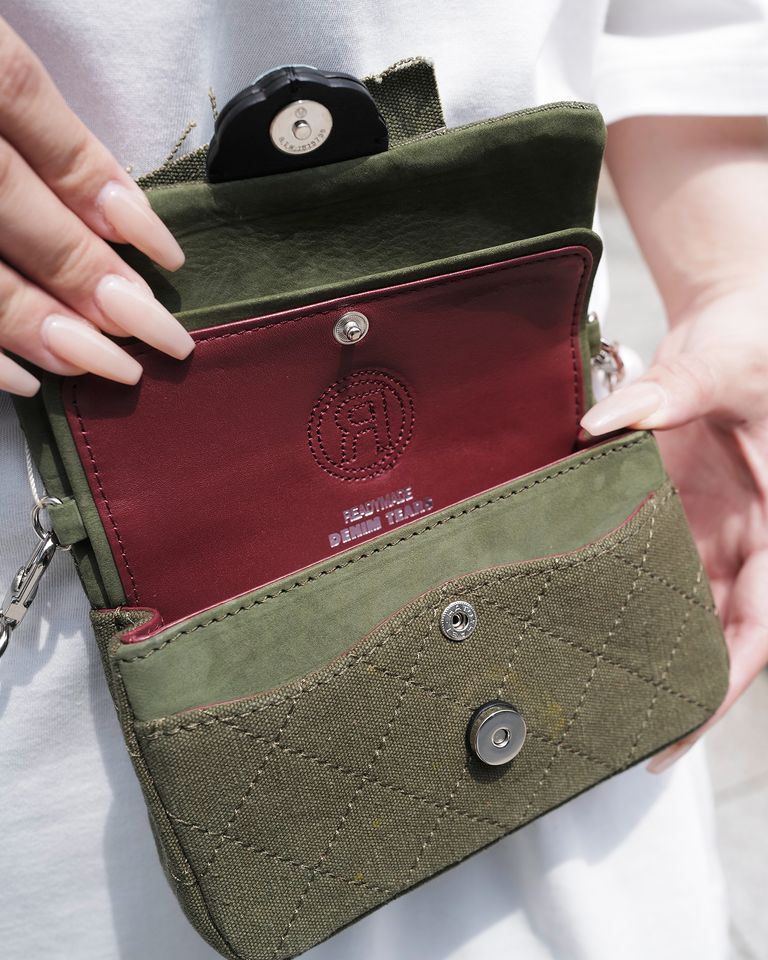 READYMADE・readymade -  EVENING BAG / GREEN