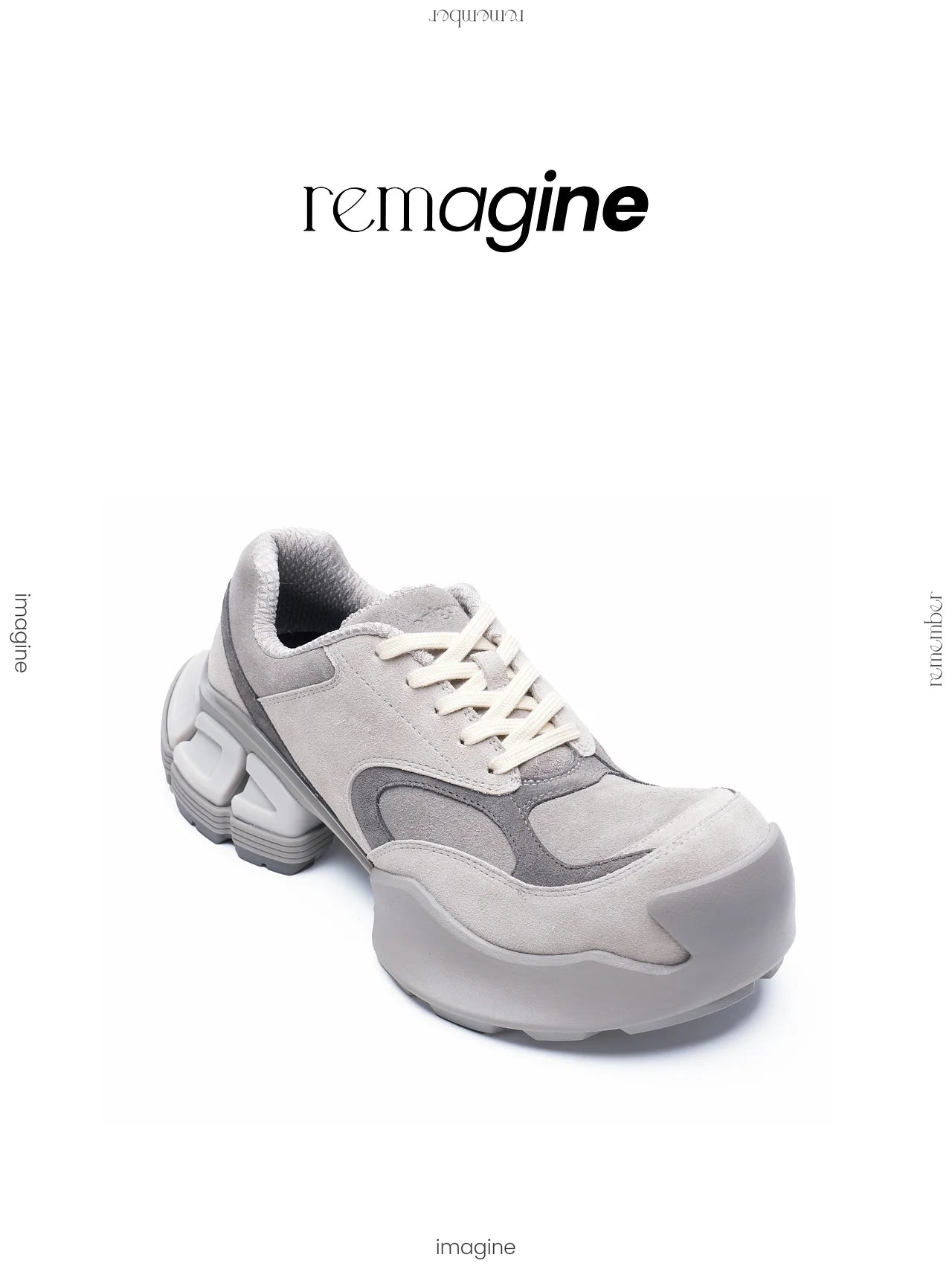 remagine・リマジン - ローカットスニーカー THE CORE /  GREY