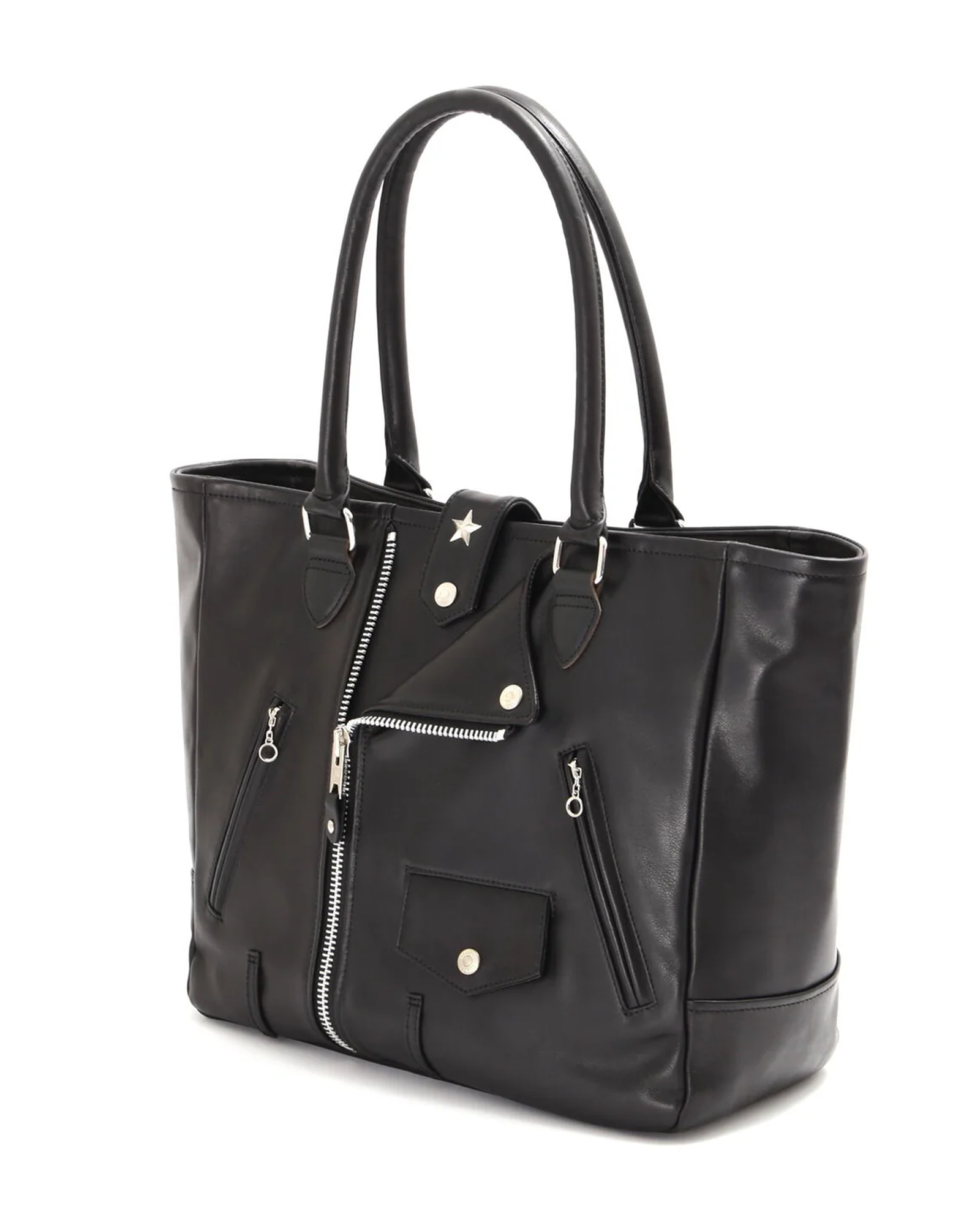Schott・ショット - トートバッグ RIDERS TOTE BAG / BLACK