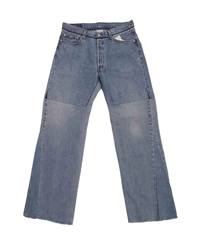 FLARE WIDE DENIM / BLUE