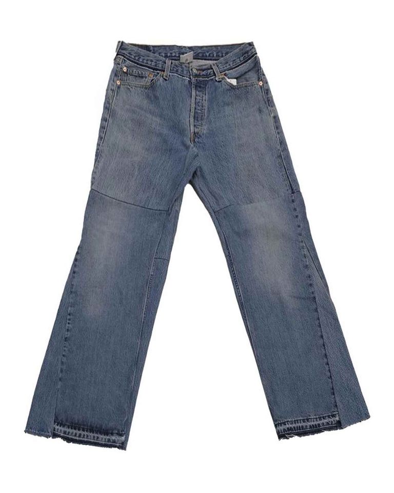 FLARE WIDE DENIM / BLUE
