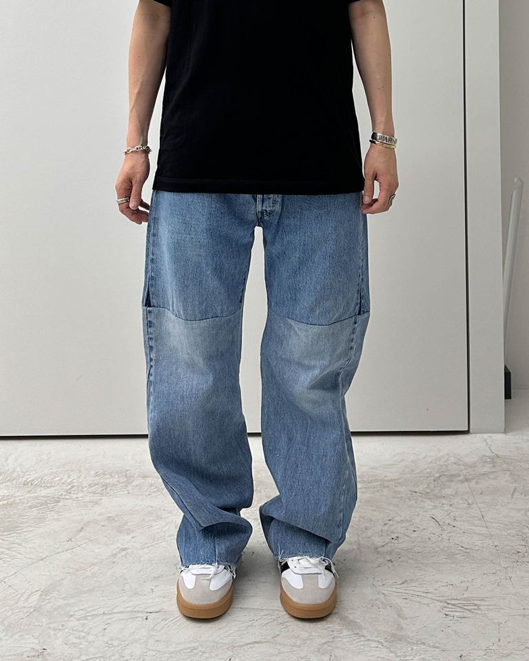 READYMADE × FLARE WIDE DENIM / BLUE