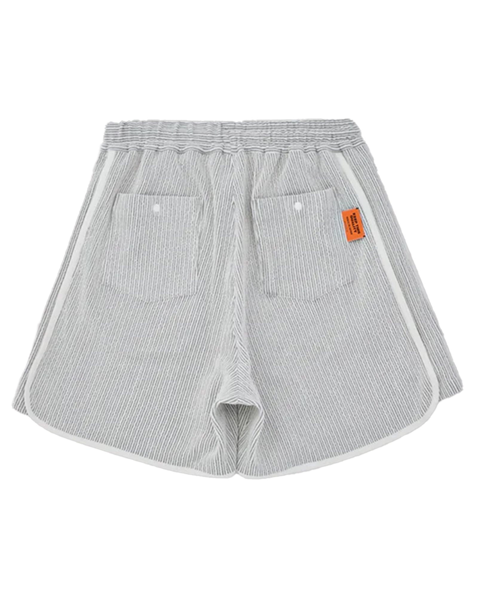 ALWAYS OUT OF STOCK・オールウェイズ アウト オブ ストック - ハーフ・ショートパンツ FRILL STRIPES BASKETBALL SHIRTS / GRAY