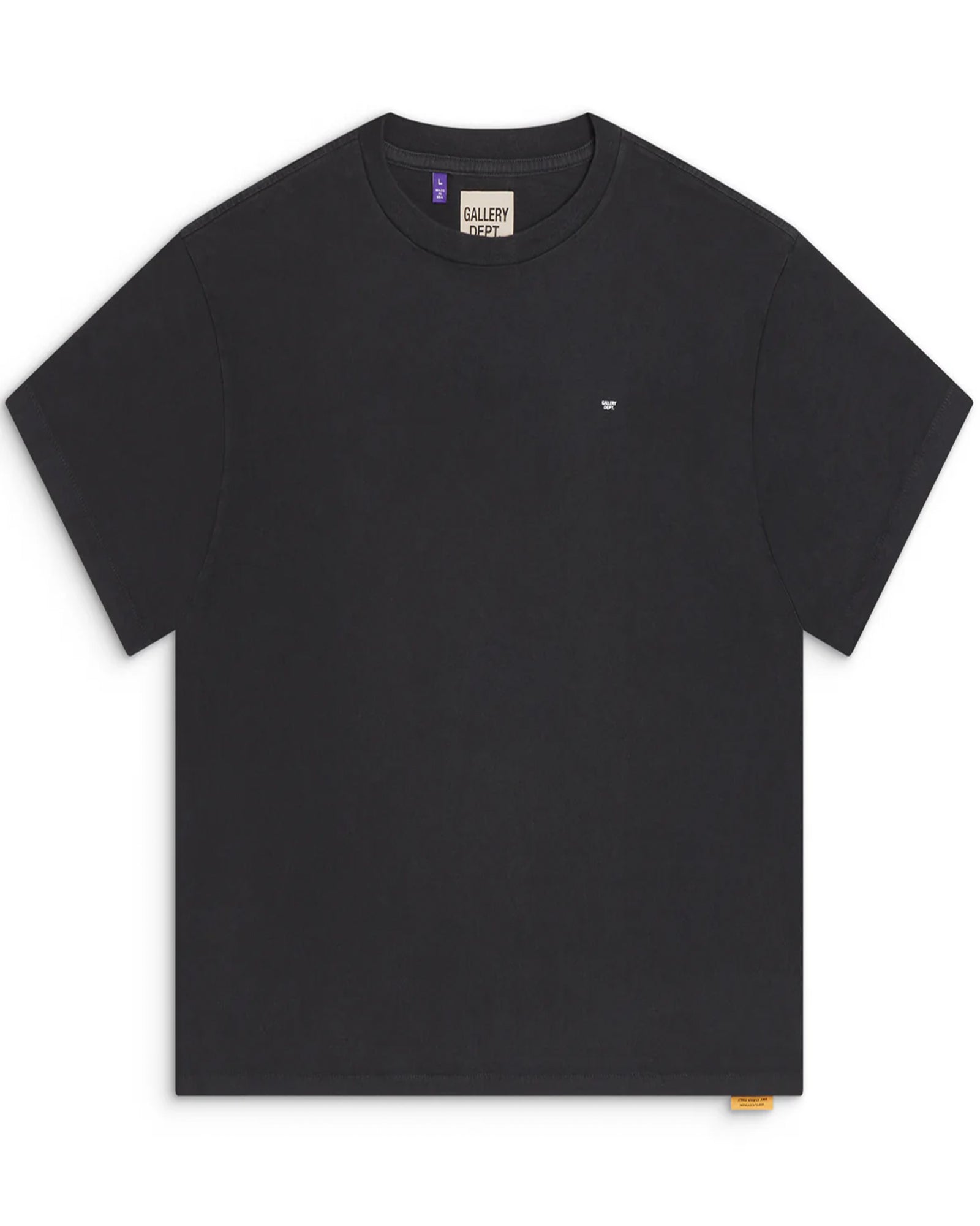 GALLERY DEPT.・ギャラリー デプト - Tシャツ・カットソー MICRO LOGO TEE / WASHED BLACK