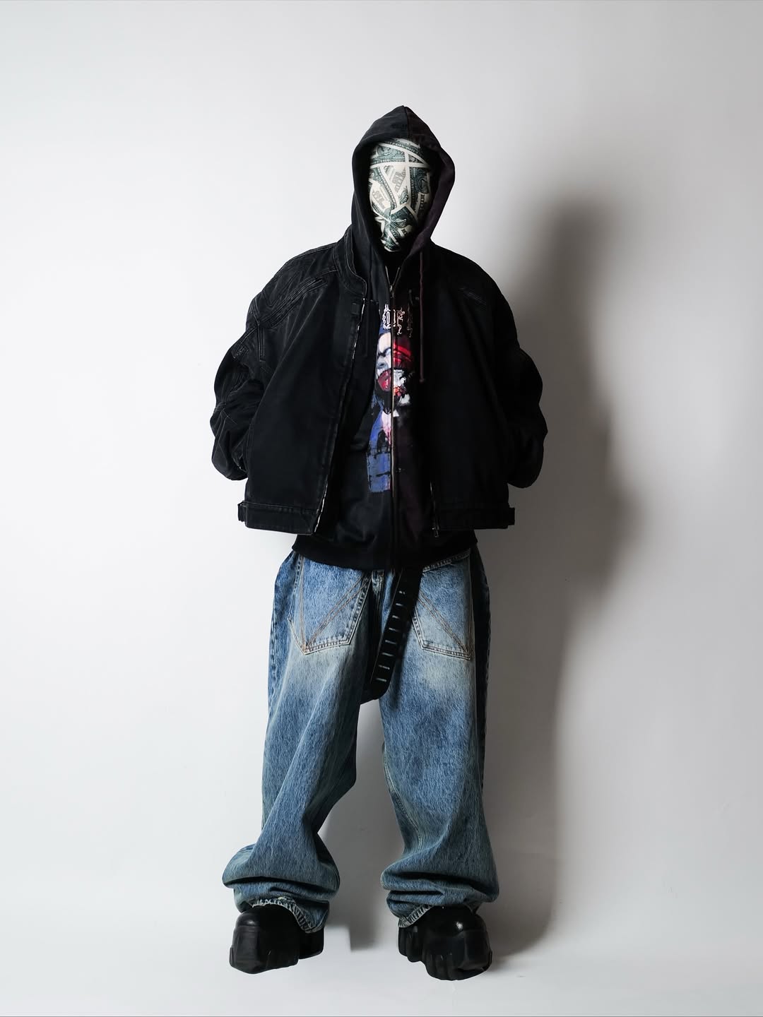 VETEMENTS・Vetements -  RACING DENIM JACKET / VINTAGE BLACK